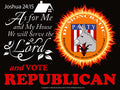Joshua 24:15 Yard Sign 18 x 24